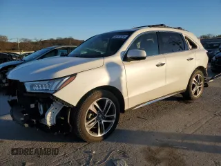 2018 Acura MDX w/Advance/Entertainment Pkg with VIN 5J8YD4H93JL024229, listed as a Copart auction lot 83757524 with 78,378 mi miles and Salvage Title. Bid and sale history available at carsss.com. Image 1.