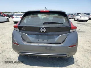 2024 Nissan LEAF S with VIN 1N4AZ1BV2RC551010, listed as a Copart auction lot 59508015 with 18,674 mi miles and Salvage title. Bid and sale history available at DreamBid. Image 6.