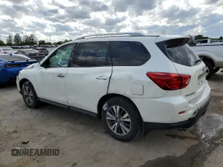 2020 Nissan Pathfinder SV with VIN 5N1DR2BN3LC623039, listed as a Copart auction lot 58054035 with 35,798 mi miles and Salvage title. Bid and sale history available at DreamBid. Image 2.