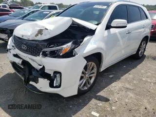 2014 Kia Sorento SX Limited with VIN 5XYKW4A76EG491279, listed as a Copart auction lot 61257083 with 143,701 mi miles and Salvage Title. Bid and sale history available at carsss.com. Image 1.