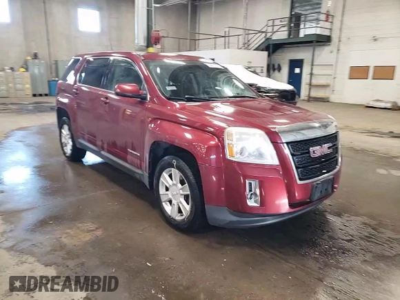 2012 GMC Terrain SLE-1 with VIN 2GKFLREK0C6253898, listed as a Copart auction lot 88991435 with 161,989 mi miles and Salvage Title. Bid and sale history available at DreamBid. Image 11.