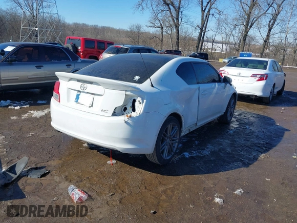 2012 Scion tC with VIN JTKJF5C70C3031365, listed as a IAAI auction lot 41607290 with 241,183 mi miles. Bid and sale history available at carsss.com. Image 4.
