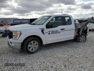 2021 Ford F-150 XL z VIN 1FTEX1C50MKE55066, wystawiony jako Copart lot #85180134 z przebiegiem Nie podano mil oraz Szkoda całkowita • Salvage title. Historia ofert i sprzedaży dostępna na DreamBid. Obrazek 1.