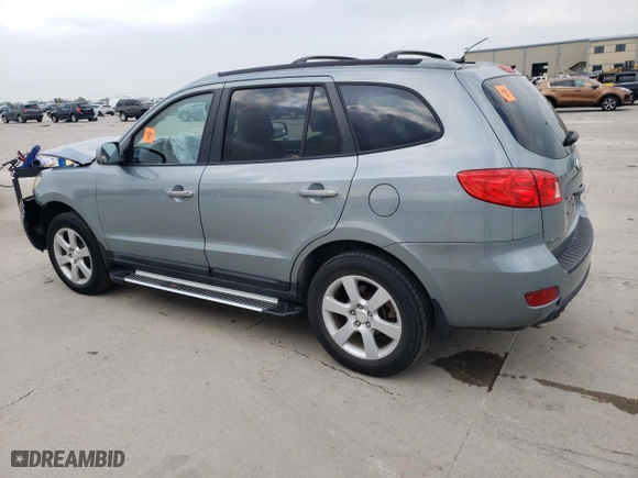 2009 Hyundai Santa Fe SE with VIN 5NMSH13EX9H281106, listed as a Copart auction lot 51635095 with 117,464 mi miles and Salvage Title. Bid and sale history available at carsss.com. Image 2.