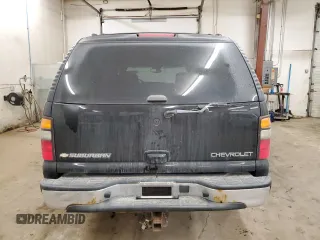 2005 Chevrolet Suburban LS with VIN 3GNFK16Z65G286026, listed as a Copart auction lot 84956424 with 215,759 mi miles and Clean Title. Bid and sale history available at carsss.com. Image 6.