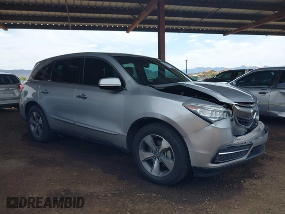 2014 Acura MDX z VIN 5FRYD3H28EB013617, wystawiony jako IAAI lot #41877461 z przebiegiem 153 218 mil mil oraz . Historia ofert i sprzedaży dostępna na DreamBid. Obrazek 1.