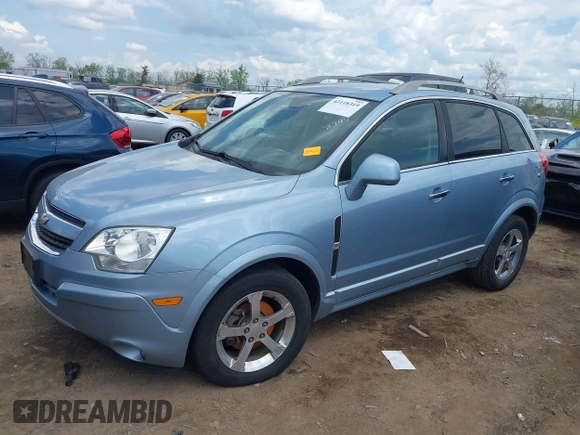 2014 Chevrolet Captiva Sport LT with VIN 3GNAL3EK7ES563707, listed as a IAAI auction lot 42118319 with 124,015 mi miles and . Bid and sale history available at DreamBid. Image 2.