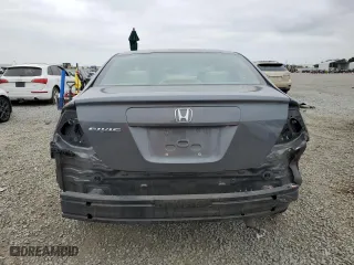 2012 Honda Civic Sdn LX with VIN 19XFB2F58CE378047, listed as a Copart auction lot 52681355 with 154,183 mi miles and Salvage Title. Bid and sale history available at carsss.com. Image 6.