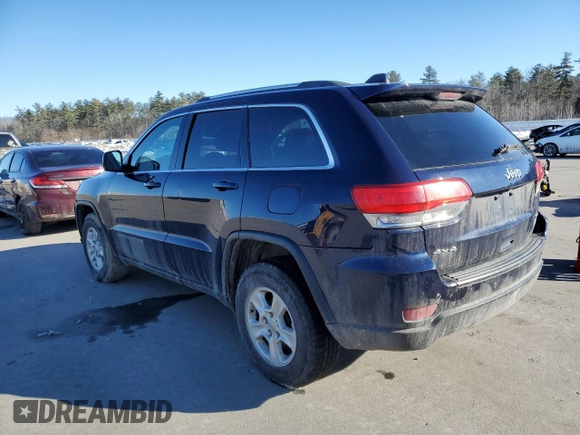 2017 Jeep Grand Cherokee Laredo with VIN 1C4RJFAG9HC609830, listed as a Copart auction lot 47599295 with 136,014 mi miles and Salvage title. Bid and sale history available at DreamBid. Image 2.