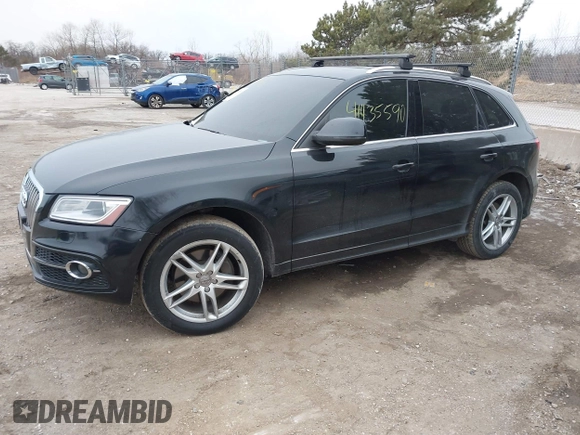 2014 Audi Q5 Premium Plus z VIN WA1DGAFPXEA091359, wystawiony jako IAAI lot #41435590 z przebiegiem 181 440 mil mil oraz . Historia ofert i sprzedaży dostępna na DreamBid. Obrazek 2.