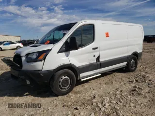 2018 Ford Transit with VIN 1FTYE1ZG7JKA03154, listed as a Copart auction lot 83625294 with 135,705 mi miles and Salvage Title. Bid and sale history available at DreamBid. Image 1.