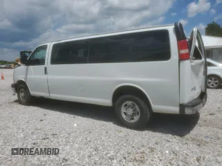 2012 Chevrolet Express Passenger 1LT z VIN 1GAZG1FG6C1144110, wystawiony jako Copart lot #56135025 z przebiegiem 145 093 mil mil oraz Szkoda całkowita • Salvage title. Historia ofert i sprzedaży dostępna na DreamBid. Obrazek 2.