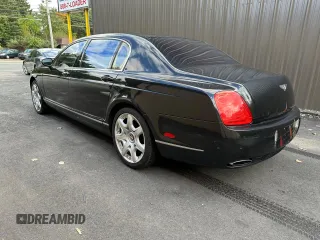 2008 Bentley Flying Spur with VIN SCBBR93W98C055885, listed as a Copart auction lot 76468944 with 81,286 mi miles and Clean Title. Bid and sale history available at DreamBid. Image 3.