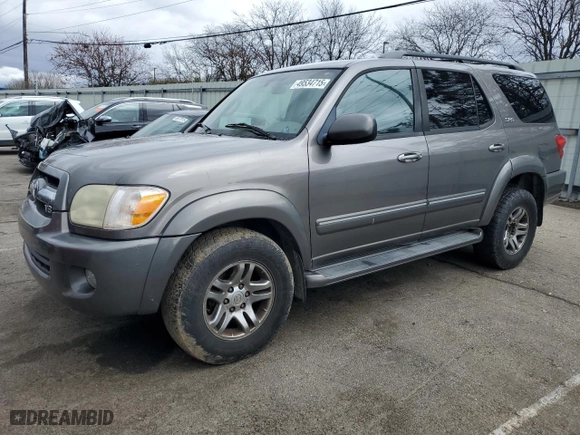 2006 Toyota Sequoia SR5 with VIN 5TDBT44A66S275596, listed as a Copart auction lot 49534715 with 174,233 mi miles and Clean Title. Bid and sale history available at carsss.com. Image 1.