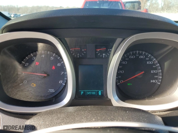 2011 Chevrolet Equinox LT w/2LT with VIN 2CNALPECXB6358283, listed as a Copart auction lot 49484195 with 245,100 mi miles and Salvage Title. Bid and sale history available at carsss.com. Image 9.