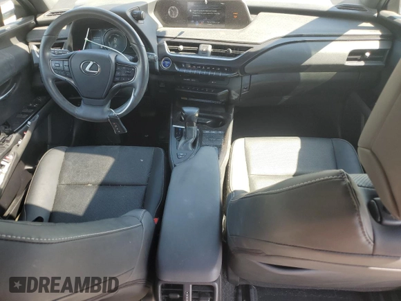 2022 Lexus UX 250h with VIN JTHP9JBH8N2060065, listed as a Copart auction lot 58173725 with 50,990 mi miles and Salvage title. Bid and sale history available at DreamBid. Image 8.
