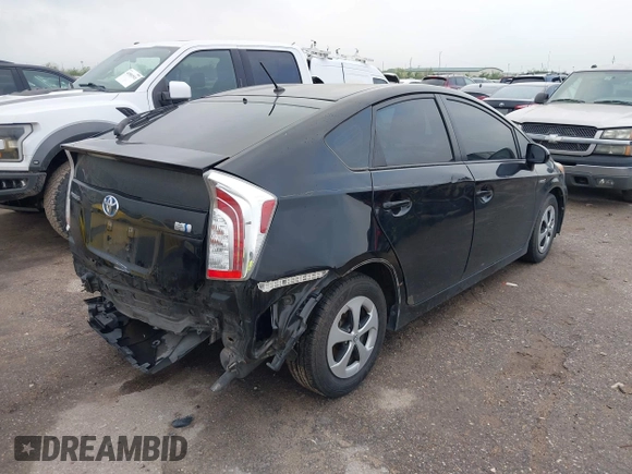 2015 Toyota Prius Four with VIN JTDKN3DU4F1984667, listed as a IAAI auction lot 41892557 with 192,908 mi miles. Bid and sale history available at carsss.com. Image 4.
