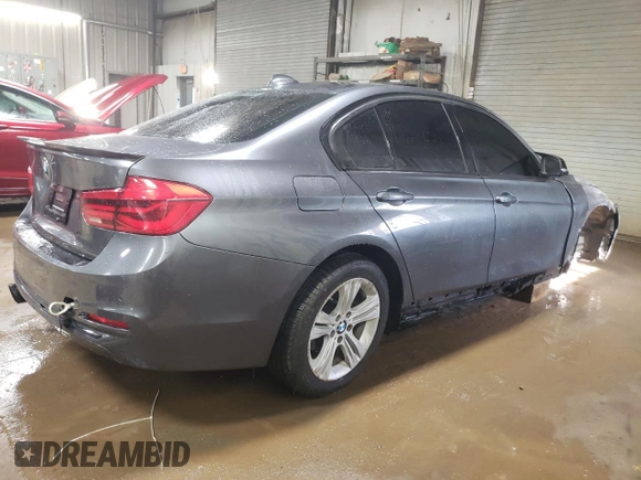 2018 BMW 3 Series 330i xDrive with VIN WBA8D9G56JNU72931, listed as a Copart auction lot 51240175 with 74,130 mi miles and Salvage Title. Bid and sale history available at carsss.com. Image 3.