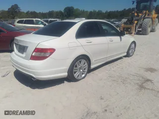 2009 Mercedes-Benz C-Class 3.0L Sport with VIN WDDGF54X59R056788, listed as a IAAI auction lot 42050204 with 213,706 mi miles. Bid and sale history available at carsss.com. Image 4.