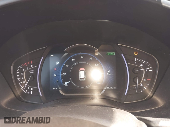 2019 Hyundai Santa Fe Ultimate with VIN 5NMS5CAA0KH067753, listed as a IAAI auction lot 41884396 with 31,343 mi miles and . Bid and sale history available at DreamBid. Image 7.