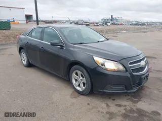 2013 Chevrolet Malibu LS with VIN 1G11B5SA3DF193838, listed as a IAAI auction lot 41931375 with 188,584 mi miles. Bid and sale history available at carsss.com. Image 1.