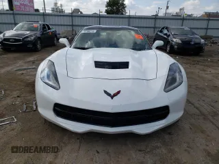 2017 Chevrolet Corvette Z51 3LT with VIN 1G1YM2D70H5118356, listed as a Copart auction lot 72786214 with Not provided miles and Salvage title. Bid and sale history available at DreamBid. Image 5.