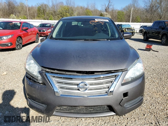 2015 Nissan Sentra S with VIN 3N1AB7AP1FY291502, listed as a Copart auction lot 49325495 with 168,430 mi miles and Clean Title. Bid and sale history available at carsss.com. Image 5.