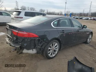 2018 Jaguar XF 25t Premium with VIN SAJBJ4FX8JCY69691, listed as a Copart auction lot 85306234 with 50,143 mi miles and Salvage Title. Bid and sale history available at carsss.com. Image 3.