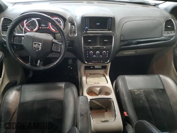 2018 Dodge Grand Caravan SXT with VIN 2C4RDGCG5JR204989, listed as a Copart auction lot 46361405 with 178,485 mi miles and Salvage Title. Bid and sale history available at DreamBid. Image 8.