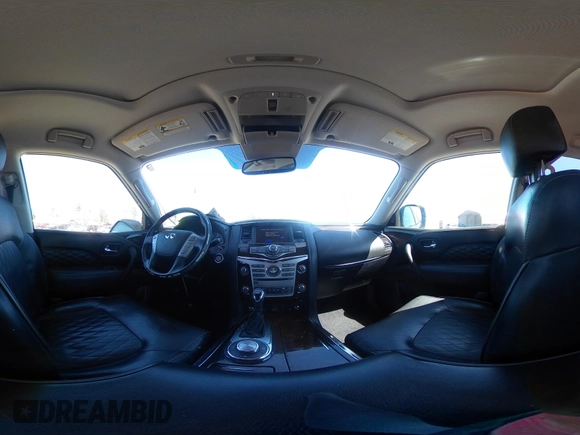 2019 Infiniti QX80 Luxe with VIN JN8AZ2NE1K9234497, listed as a IAAI auction lot 41833481 with 126,754 mi miles and . Bid and sale history available at DreamBid. Image 20.