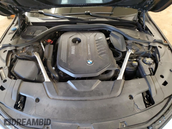 2019 BMW 7 Series 740i xDrive with VIN WBA7E4C51KGV70174, listed as a Copart auction lot 54117075 with 48,743 mi miles and Salvage Title. Bid and sale history available at carsss.com. Image 11.