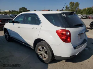 2010 Chevrolet Equinox LS with VIN 2CNALBEWXA6337042, listed as a Copart auction lot 75675374 with 155,486 mi miles and Salvage Title. Bid and sale history available at carsss.com. Image 2.