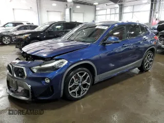 2020 BMW X2 xDrive28i with VIN WBXYJ1C03L5N94692, listed as a Copart auction lot 48140135 with 49,586 mi miles and Salvage Title. Bid and sale history available at carsss.com. Image 1.
