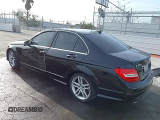 2014 Mercedes-Benz C 250 Sport with VIN WDDGF4HB5EA933412, listed as a IAAI auction lot 41937278 with 110,016 mi miles and . Bid and sale history available at carsss.com. Image 3.