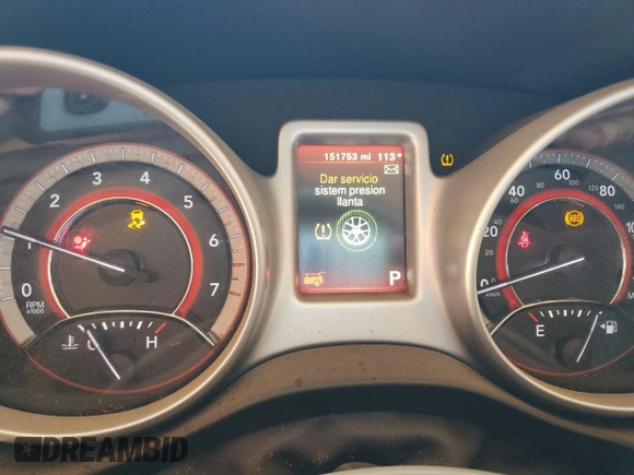 2017 Dodge Journey SXT z VIN 3C4PDCBG1HT509687, wystawiony jako Copart lot #61685095 z przebiegiem 151 753 mil mil oraz Szkoda całkowita • Salvage title. Historia ofert i sprzedaży dostępna na DreamBid. Obrazek 9.
