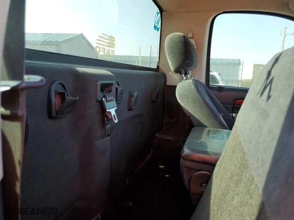 2005 Dodge Ram 1500 SLT with VIN 1D7HU16D15J619687, listed as a Copart auction lot 65439154 with 0 mi miles and Salvage Title. Bid and sale history available at carsss.com. Image 10.