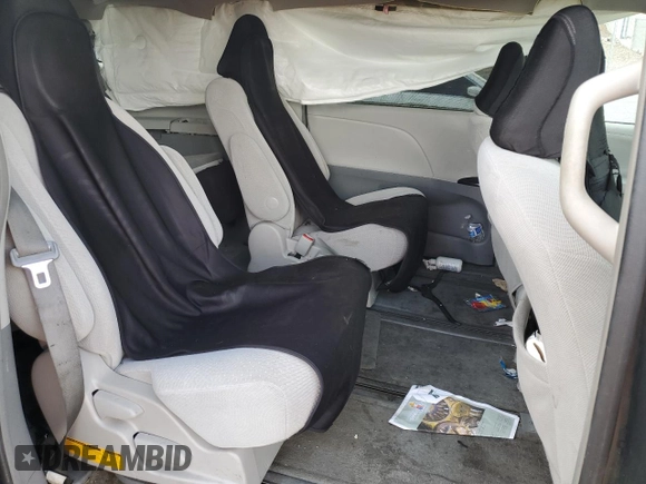 2014 Toyota Sienna LE with VIN 5TDJK3DC4ES085384, listed as a Copart auction lot 60375125 with 81,696 mi miles and Salvage title. Bid and sale history available at DreamBid. Image 11.