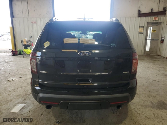 2015 Ford Explorer Sport with VIN 1FM5K8GT9FGA34660, listed as a Copart auction lot 82204364 with 93,649 mi miles and Salvage Title. Bid and sale history available at carsss.com. Image 6.
