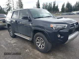 2024 Toyota 4Runner TRD Off Road with VIN JTERU5JR9R6221883, listed as a IAAI auction lot 41846141 with 20,865 mi miles and . Bid and sale history available at DreamBid. Image 1.