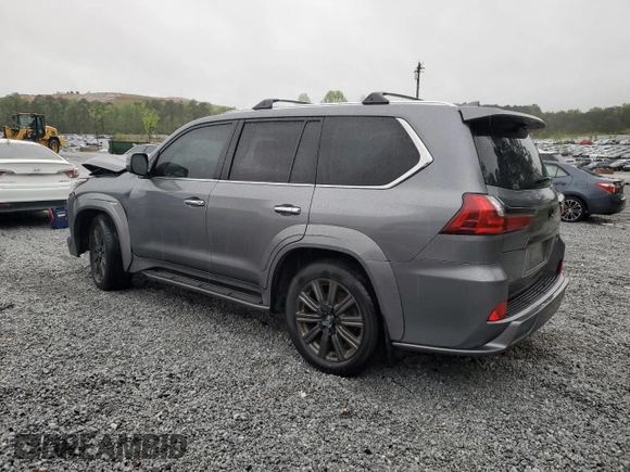 2016 Lexus LX 570 with VIN JTJHY7AX0G4192598, listed as a Copart auction lot 51861185 with 118,710 mi miles and Salvage Title. Bid and sale history available at DreamBid. Image 2.