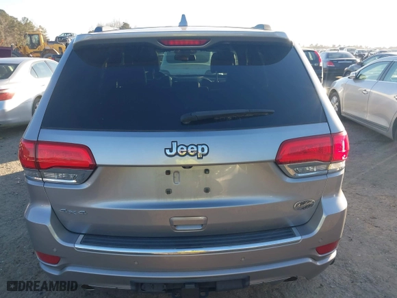 2014 Jeep Grand Cherokee Overland with VIN 1C4RJFCGXEC162238, listed as a IAAI auction lot 41291512 with 88,261 mi miles. Bid and sale history available at carsss.com. Image 16.