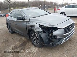 2017 Infiniti QX30 Premium z VIN SJKCH5CR2HA022260, wystawiony jako IAAI lot #42067553 z przebiegiem 85 301 mil mil oraz . Historia ofert i sprzedaży dostępna na DreamBid. Obrazek 1.