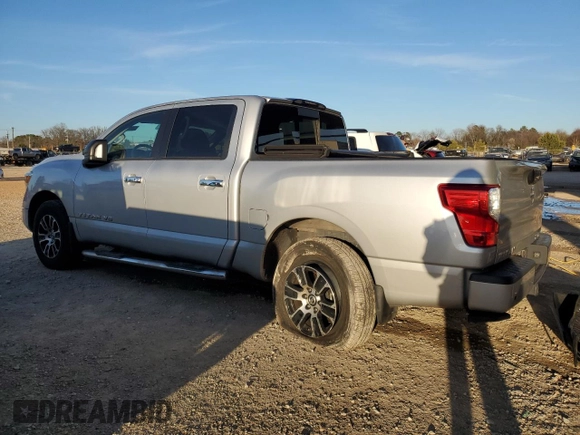 2020 Nissan Titan SL with VIN 1N6AA1ED6LN501062, listed as a Copart auction lot 48119575 with 46,228 mi miles and Salvage title. Bid and sale history available at DreamBid. Image 2.