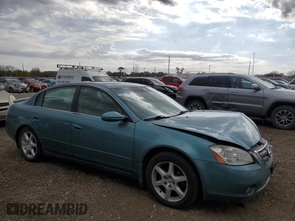 2002 Nissan Altima SE with VIN 1N4BL11D32C115027, listed as a Copart auction lot 77227734 with 140,798 mi miles and Salvage Title. Bid and sale history available at carsss.com. Image 4.