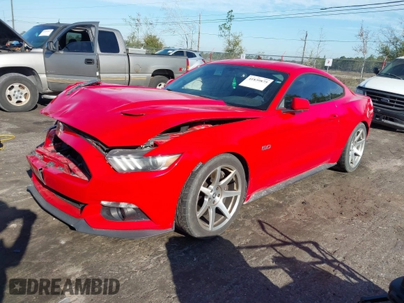 2016 Ford Mustang GT with VIN 1FA6P8CF6G5336436, listed as a IAAI auction lot 41839875 with 89,853 mi miles. Bid and sale history available at carsss.com. Image 17.