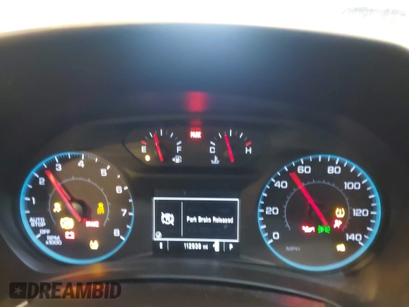 2018 Chevrolet Equinox LT with VIN 2GNAXJEV5J6232085, listed as a IAAI auction lot 41913104 with 112,938 mi miles and . Bid and sale history available at DreamBid. Image 7.