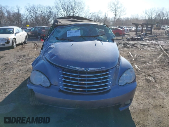 2007 Chrysler PT Cruiser with VIN 3C3JY45X77T612241, listed as a IAAI auction lot 41756209 with 145,457 mi miles. Bid and sale history available at carsss.com. Image 13.