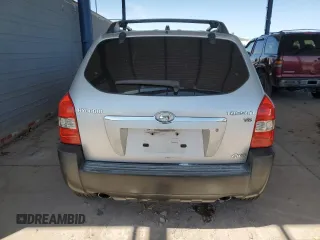 2005 Hyundai Tucson GLS with VIN KM8JN72D75U084148, listed as a Copart auction lot 52252555 with 171,233 mi miles and Salvage Title. Bid and sale history available at carsss.com. Image 6.