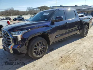 2023 Toyota Tundra Platinum with VIN 5TFNA5DB5PX085351, listed as a Copart auction lot 43240665 with 20,835 mi miles and Clean title. Bid and sale history available at DreamBid. Image 1.