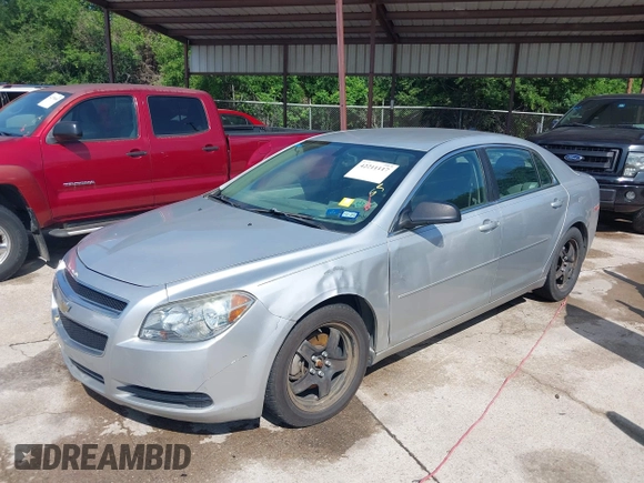2012 Chevrolet Malibu 1LS with VIN 1G1ZB5E09CF179091, listed as a IAAI auction lot 42211117 with 158,420 mi miles and . Bid and sale history available at DreamBid. Image 2.